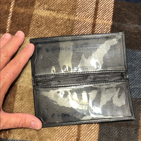 Coach Black Signature Card Holder - Picture 4 of 8